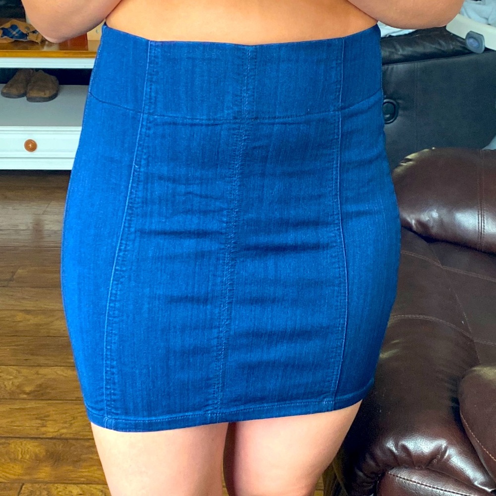 Cello Jean skirt